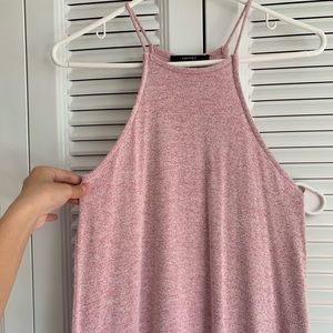 halter swing dress
